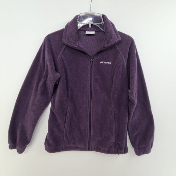 Columbia Women's Zip Up Jacket Purple Size S - Picture 1 of 8